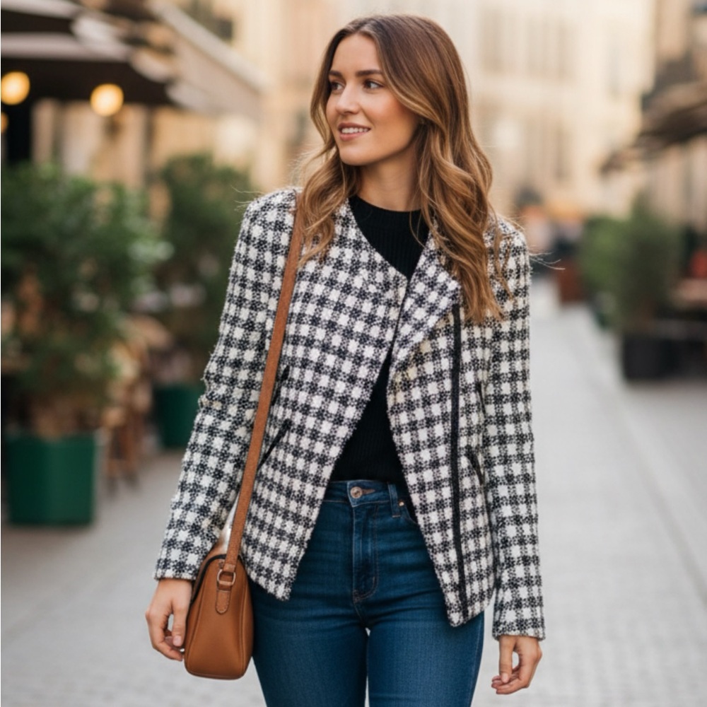 Zara Tweed Blazer